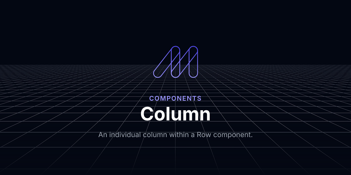 Rw Coloumn Column - Components / Maizzle